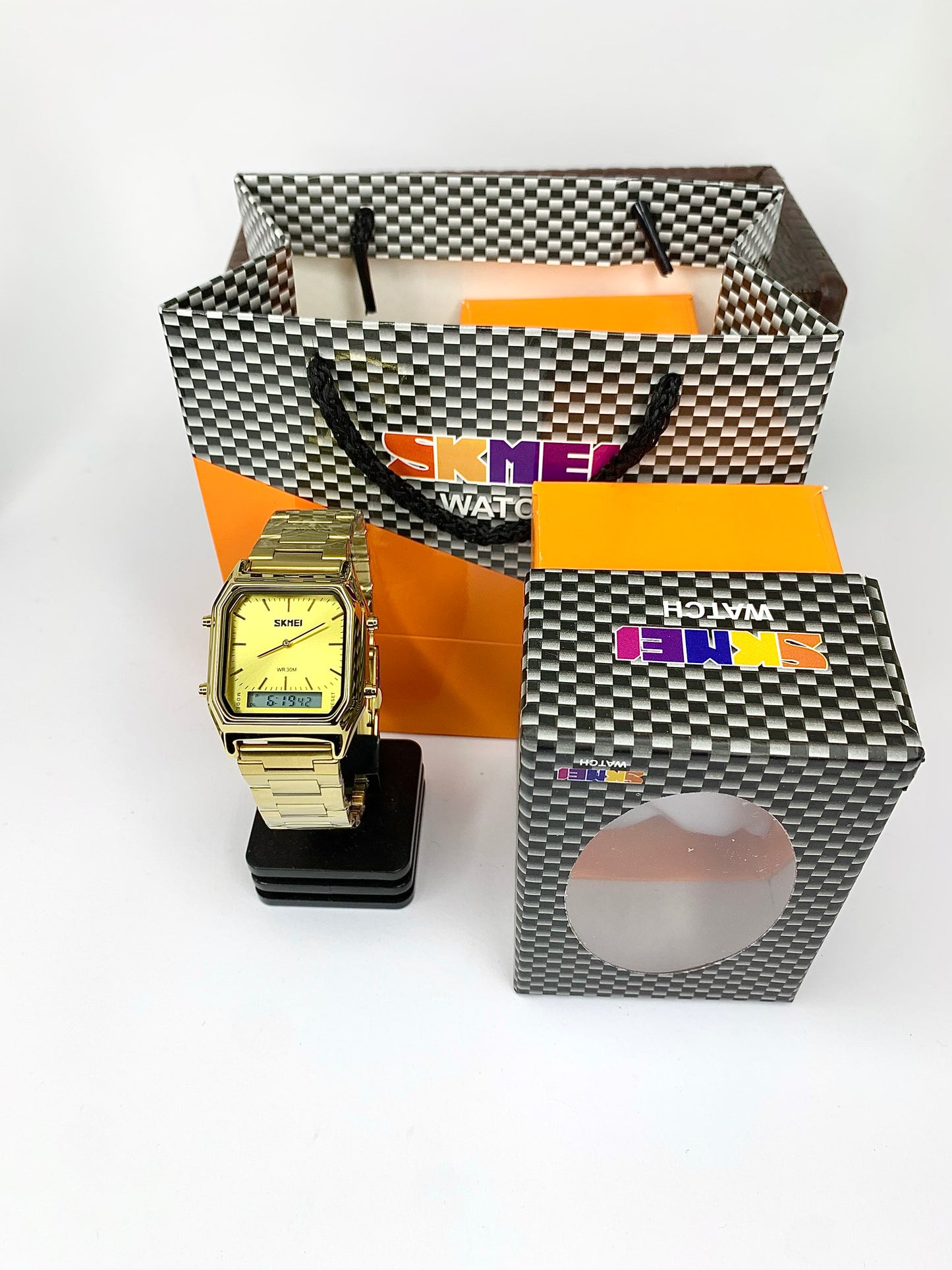Metal Skmei -All Gold