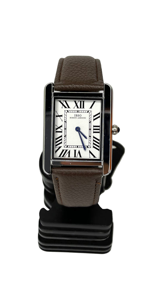 Ibso Tank Solo Cartier Edition-Brown Strap