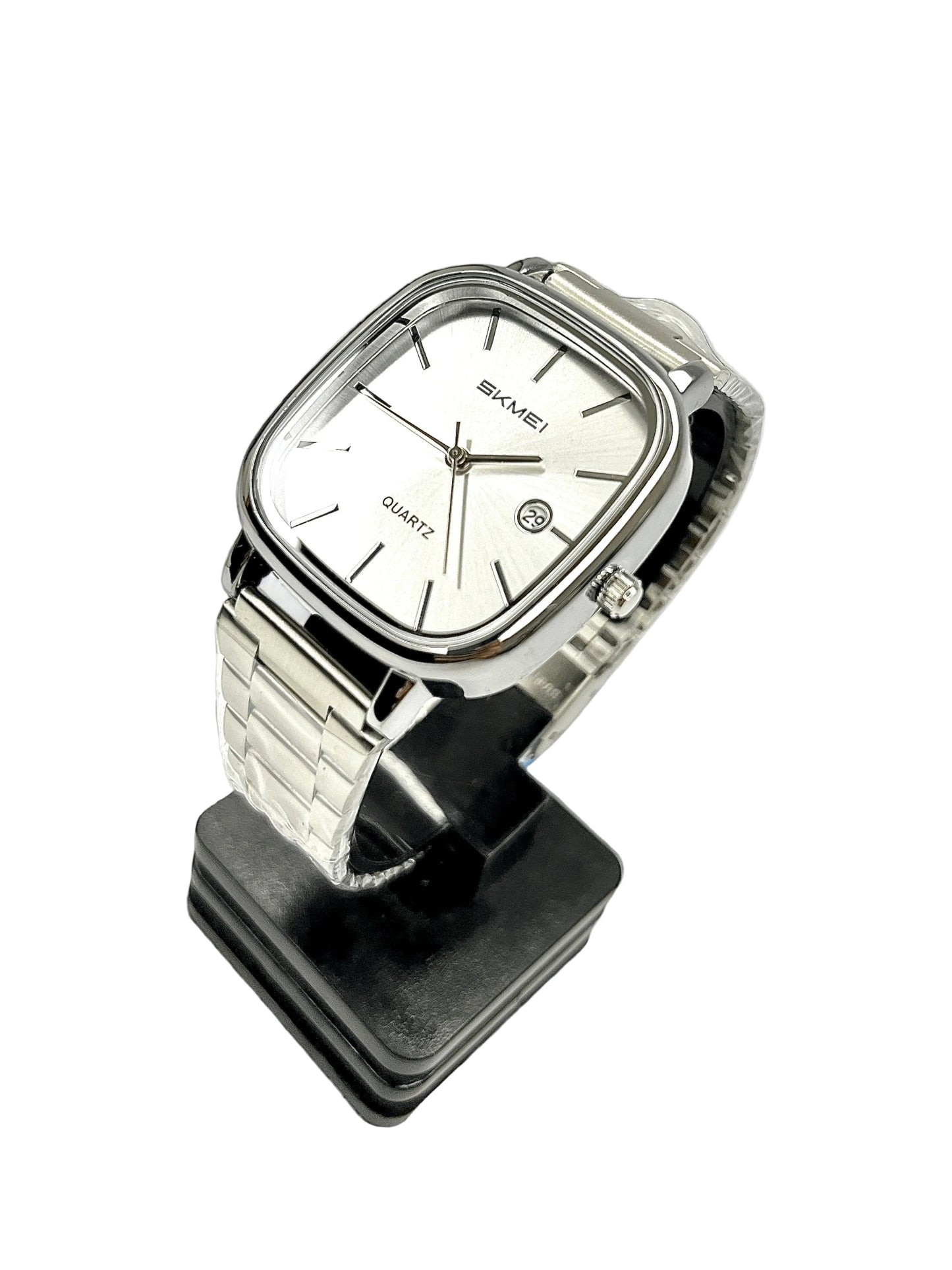 Skmei Square Edition-Silver Dial