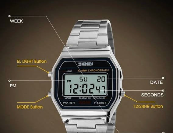 Old Money Metal Skmei